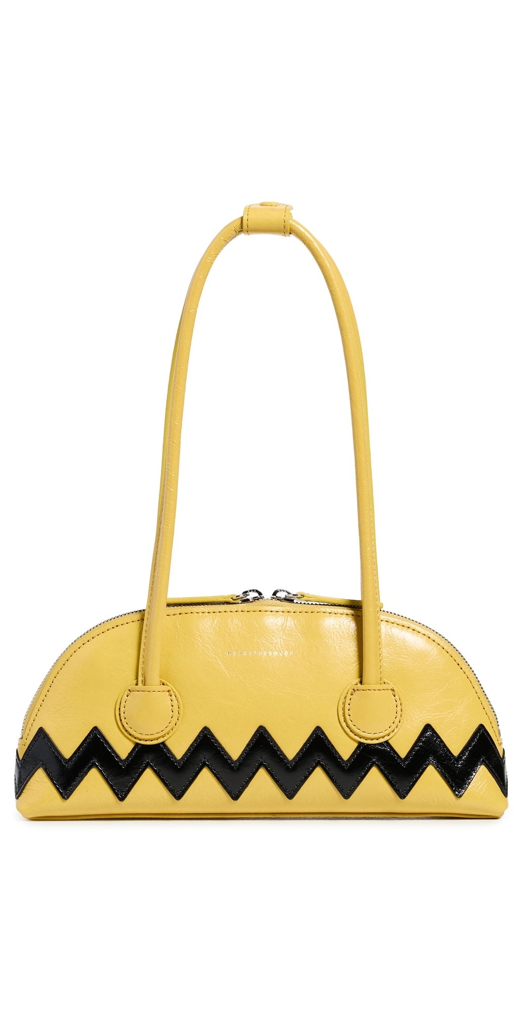 Marge Sherwood Marge Sherwood x Peanuts Bessette Shoulder Bag Corn Yellow/Black Crinkle One Size