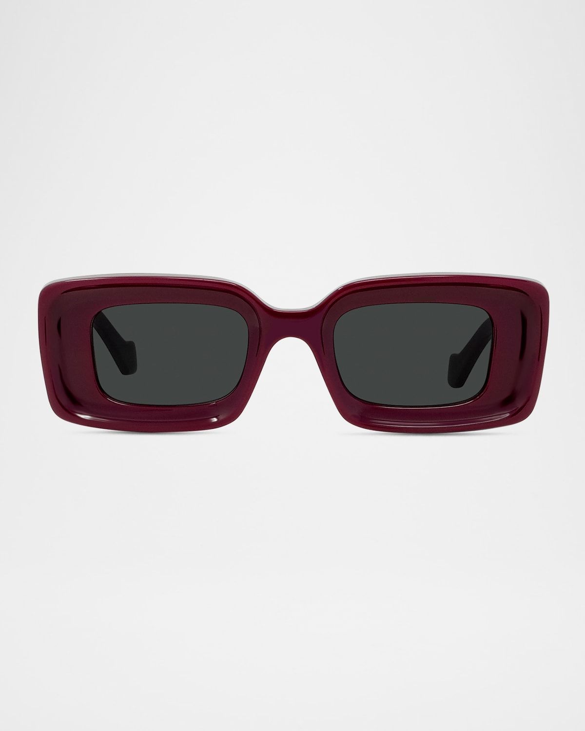 Anagram Beveled Acetate Rectangle Sunglasses