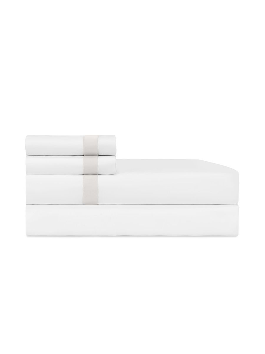 Fino Cotton Sheet Set - Sion Blue - Size Twin