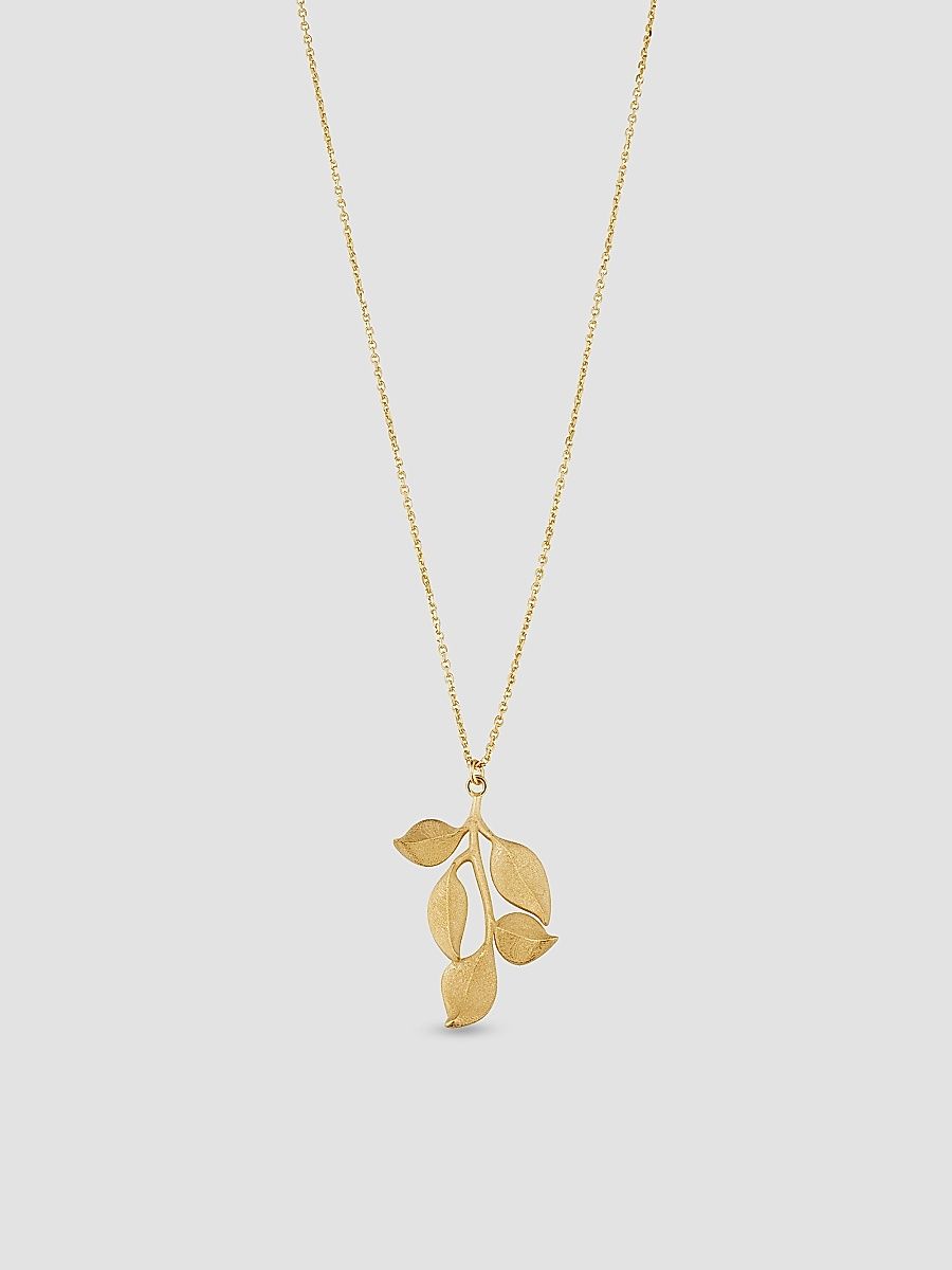 Women's New Beginnings Pendant Necklace in 14K Yellow Gold - Gold - Size 16