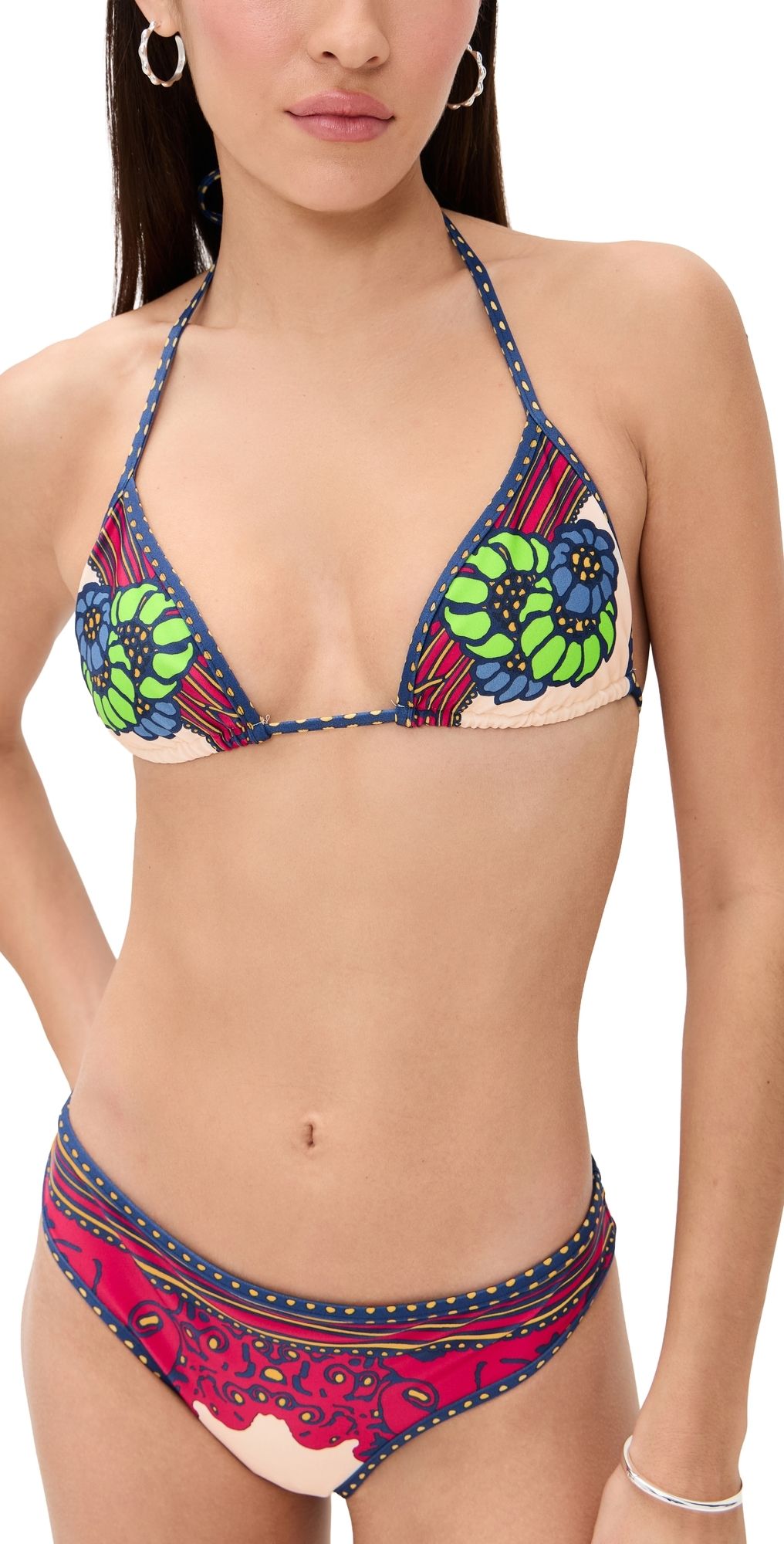 La DoubleJ Bikini Top Lemuria Placee L