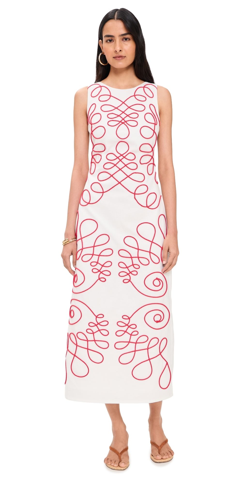 The Wolf Gang Soriah Maxi Dress Ivory M