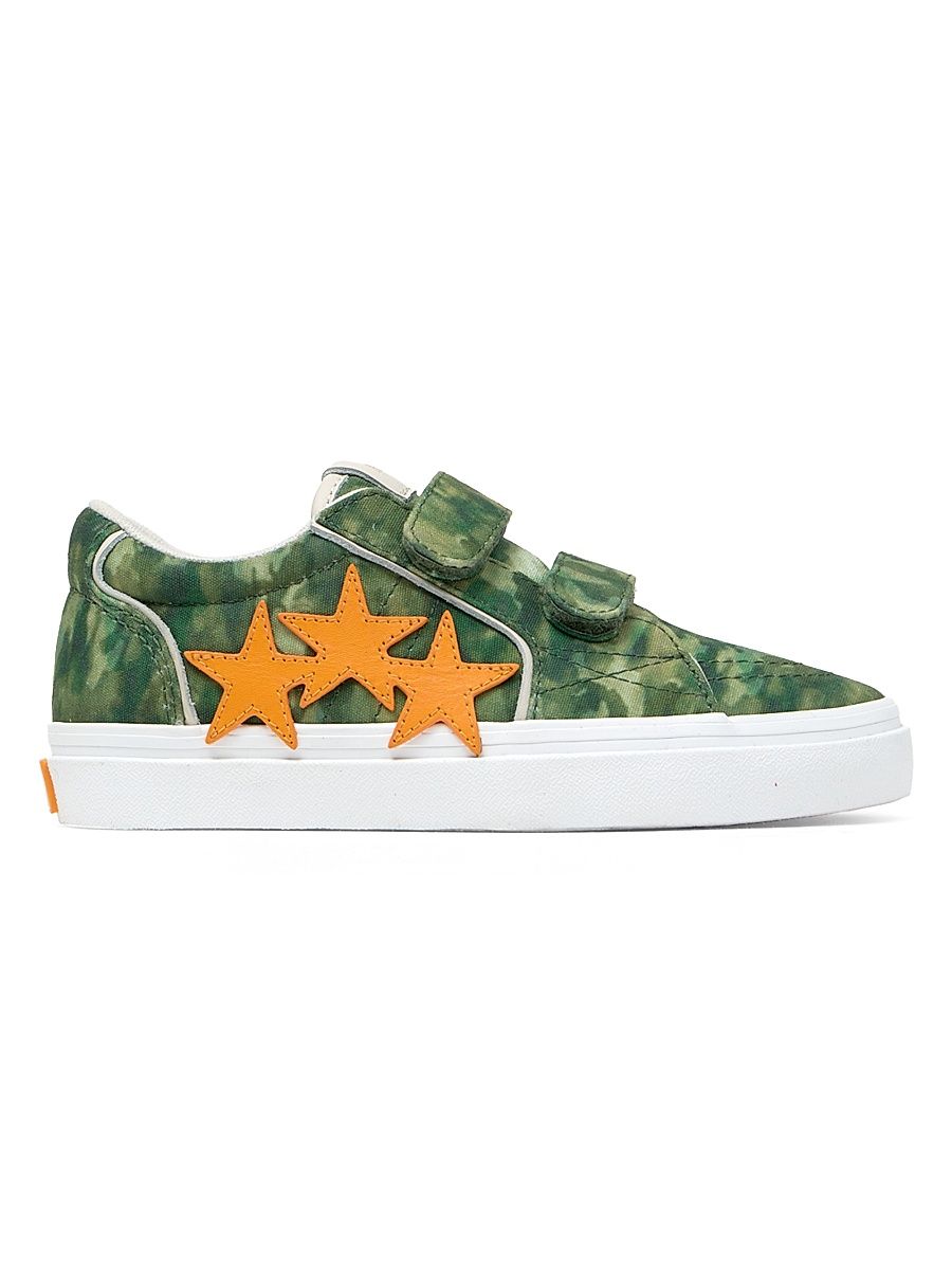Little Kid's Sunset Skate Camo Sneakers - Camo - Size 9 (Toddler)