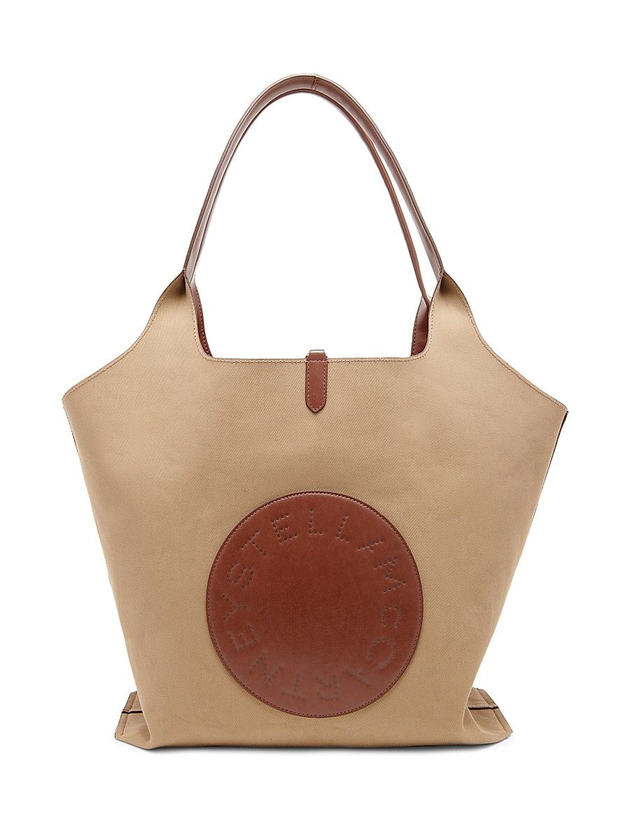 Women's Logo Reversible Tote Bag - Truffle