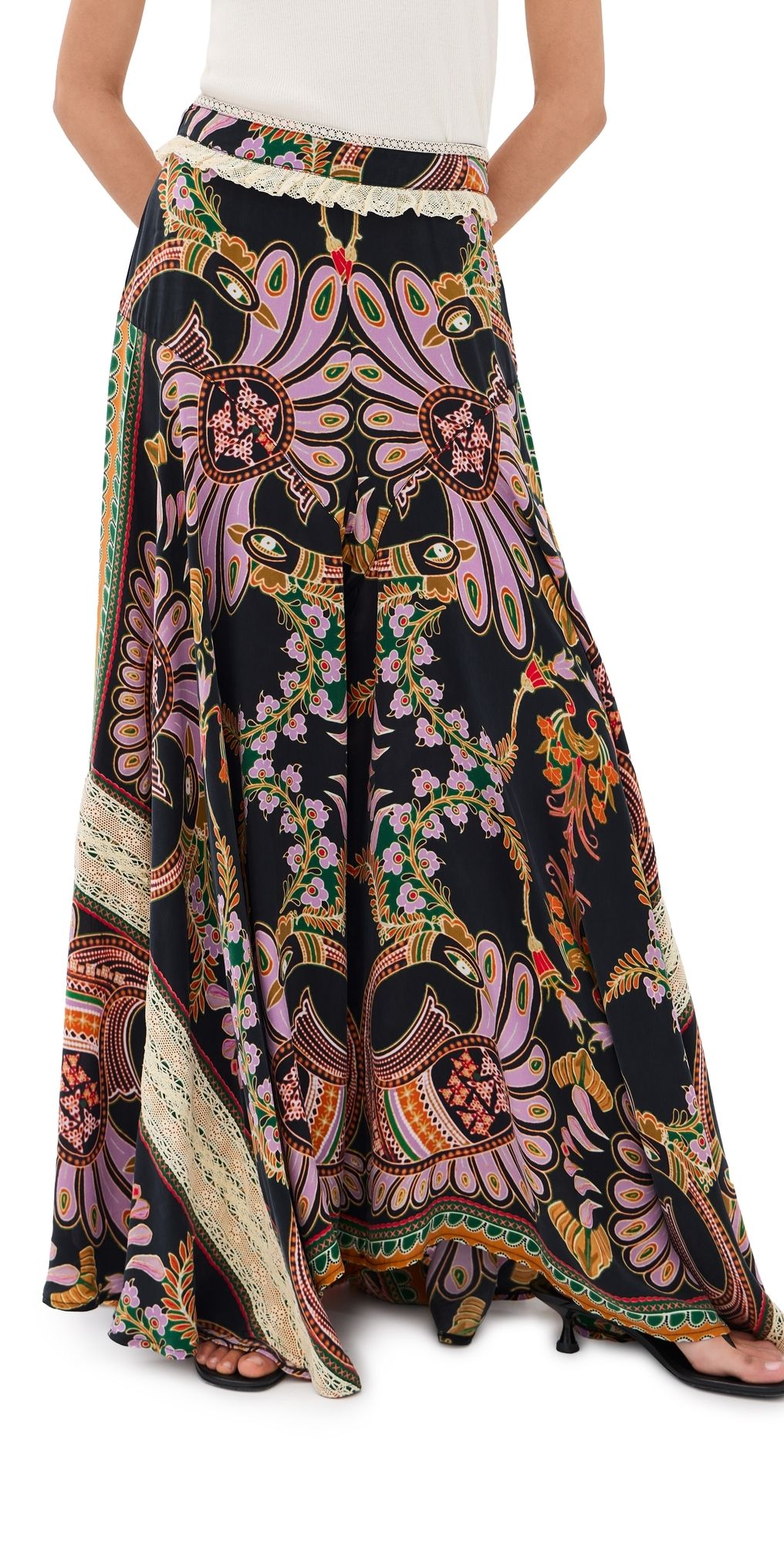 Lug Von Siga Luna Pants Black Multicolor 38