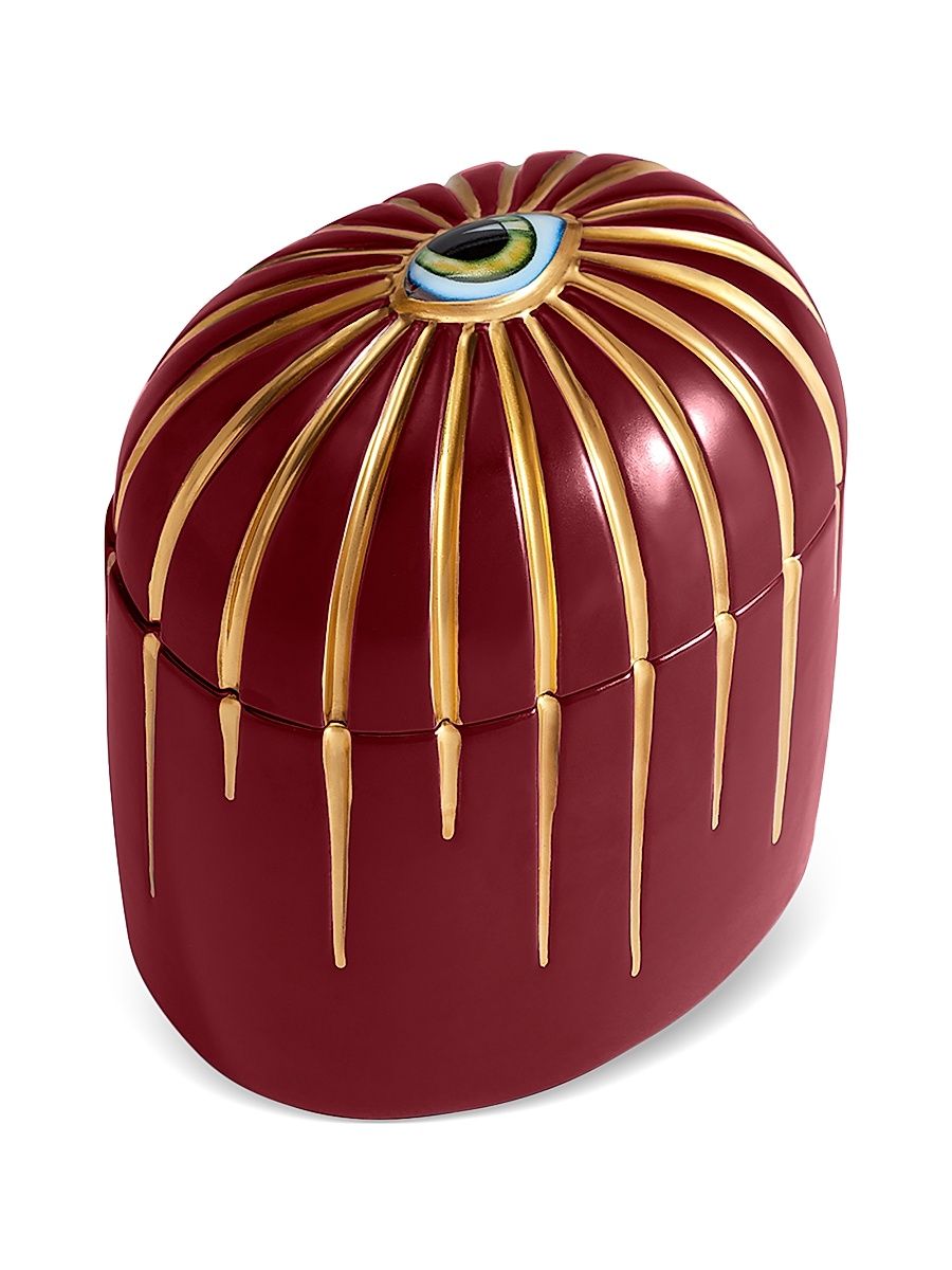 Bleu Lito 24K Gold-Plated Scented Candle - Wine