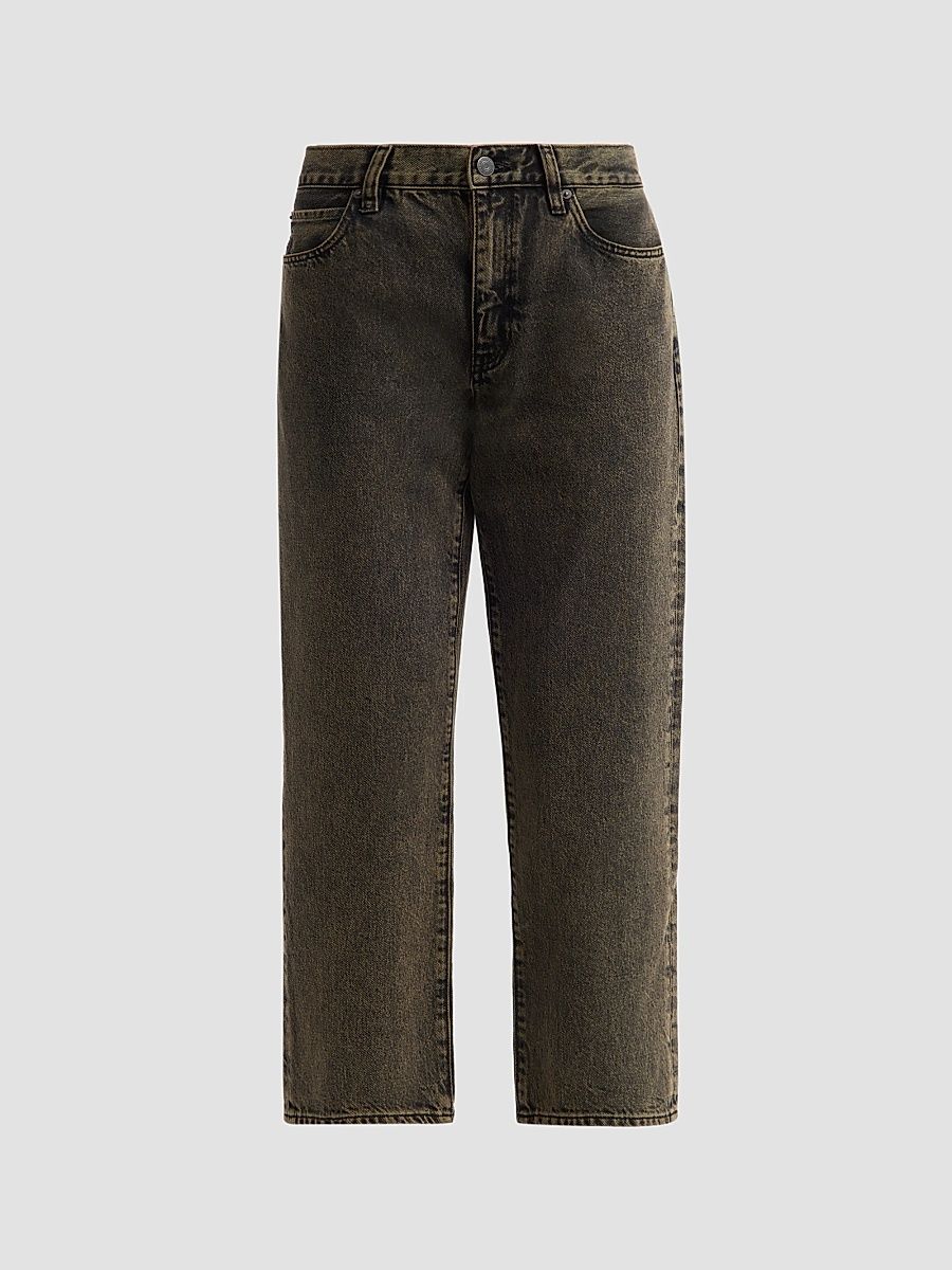 Women's The Hang Wide-Leg Crop Jeans - Dune Oxide - Size 23