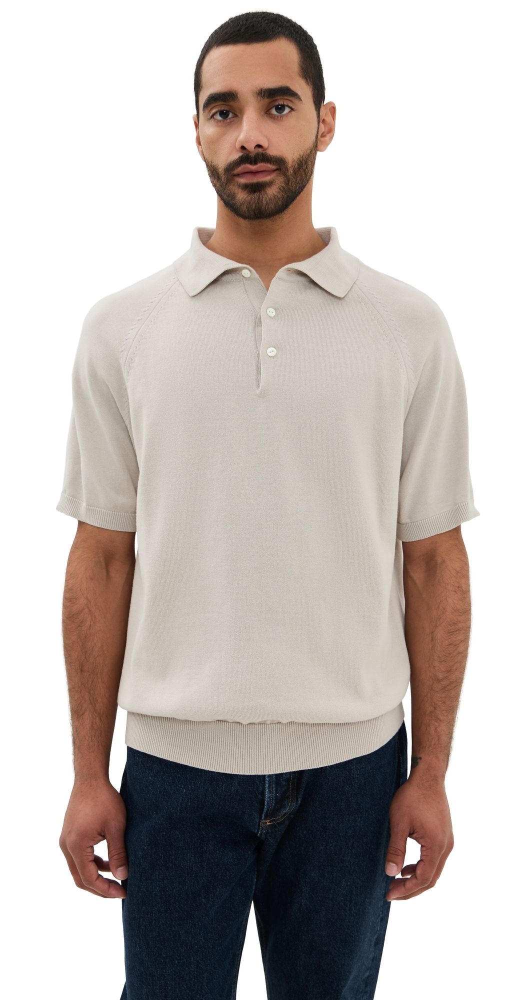 Knickerbocker Madison Cotton Polo Birch S