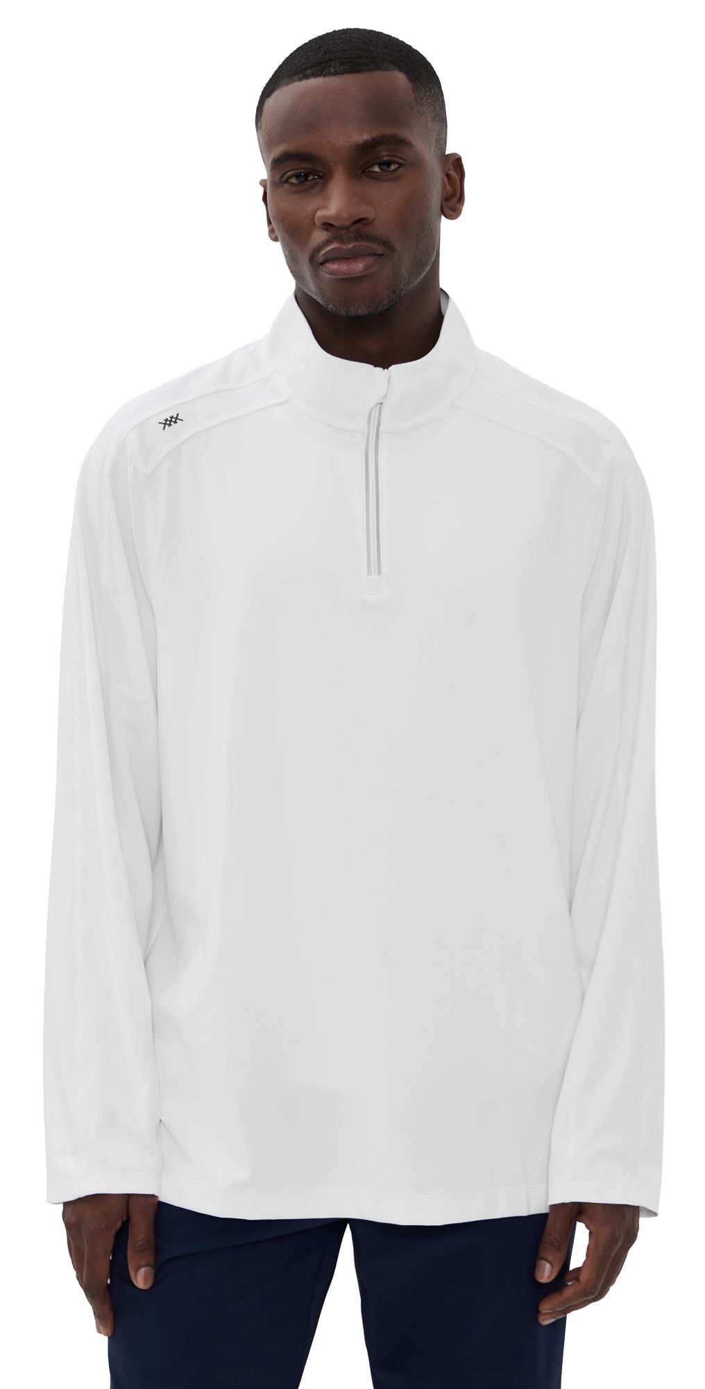 Rhone Rise 1/4 Zip Pullover White XXL