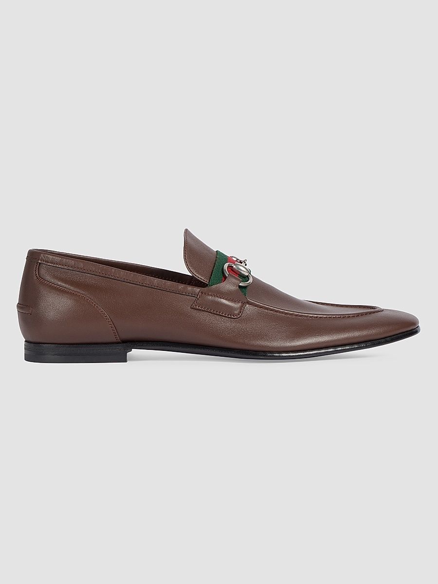 Men's New Power 2.0 Horsebit on Web Leather Loafers - Coffee - Size 12.5
