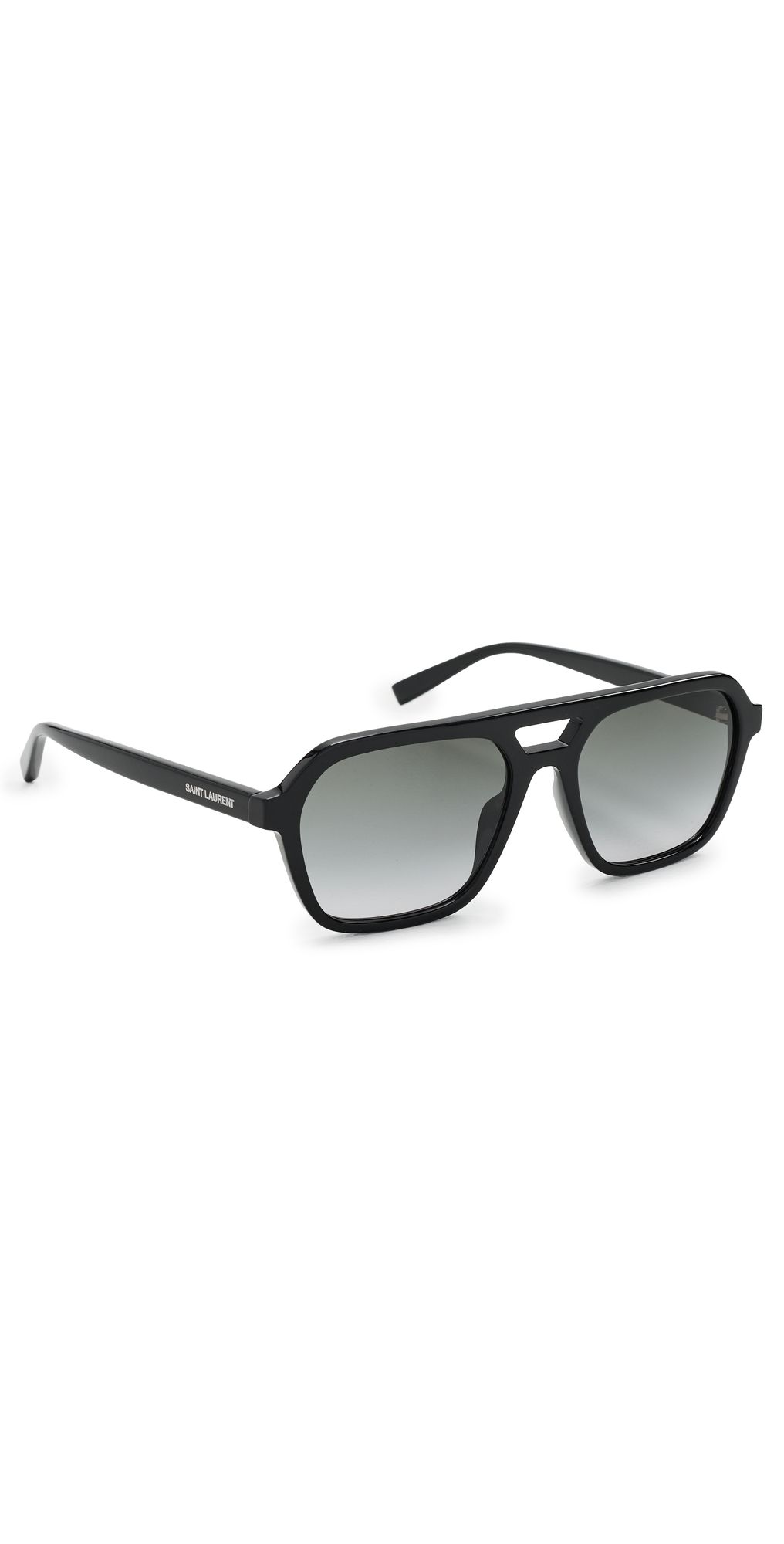 Saint Laurent SL 905 Sunglasses Black-Black-Grey One Size