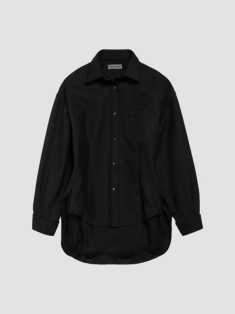 Balenciaga Women's Classic Shirt - Black - Size 2
