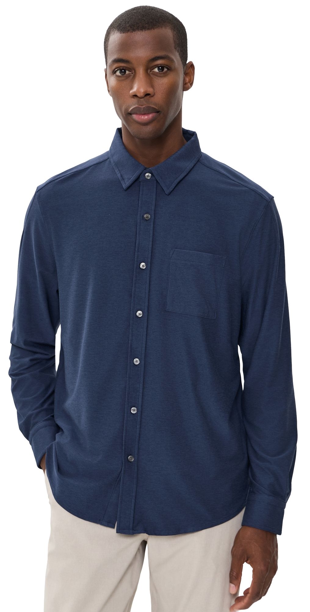 Rhone WFH Shirt Navy L