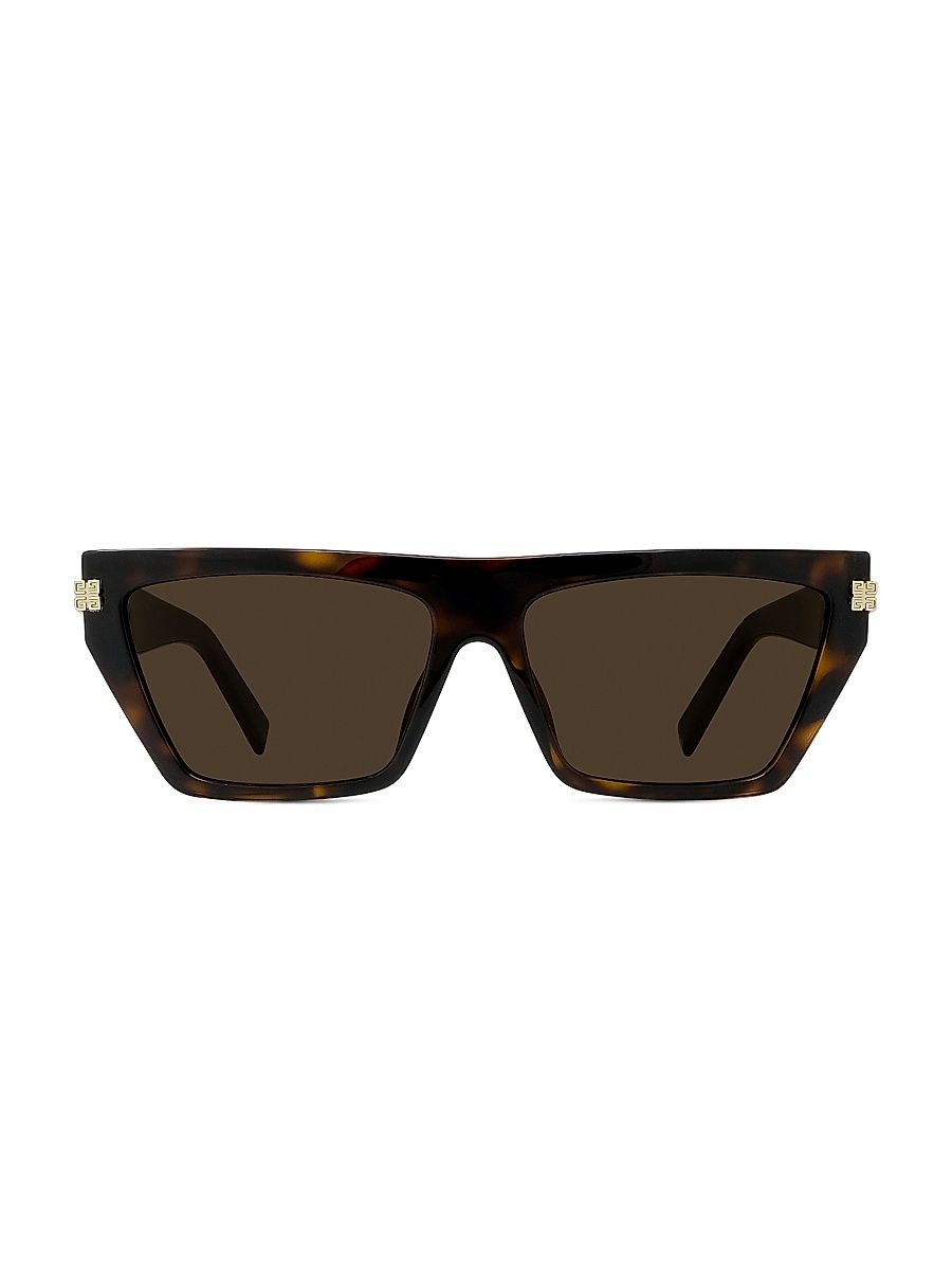 Women's 59MM Square Sunglasses - Havana