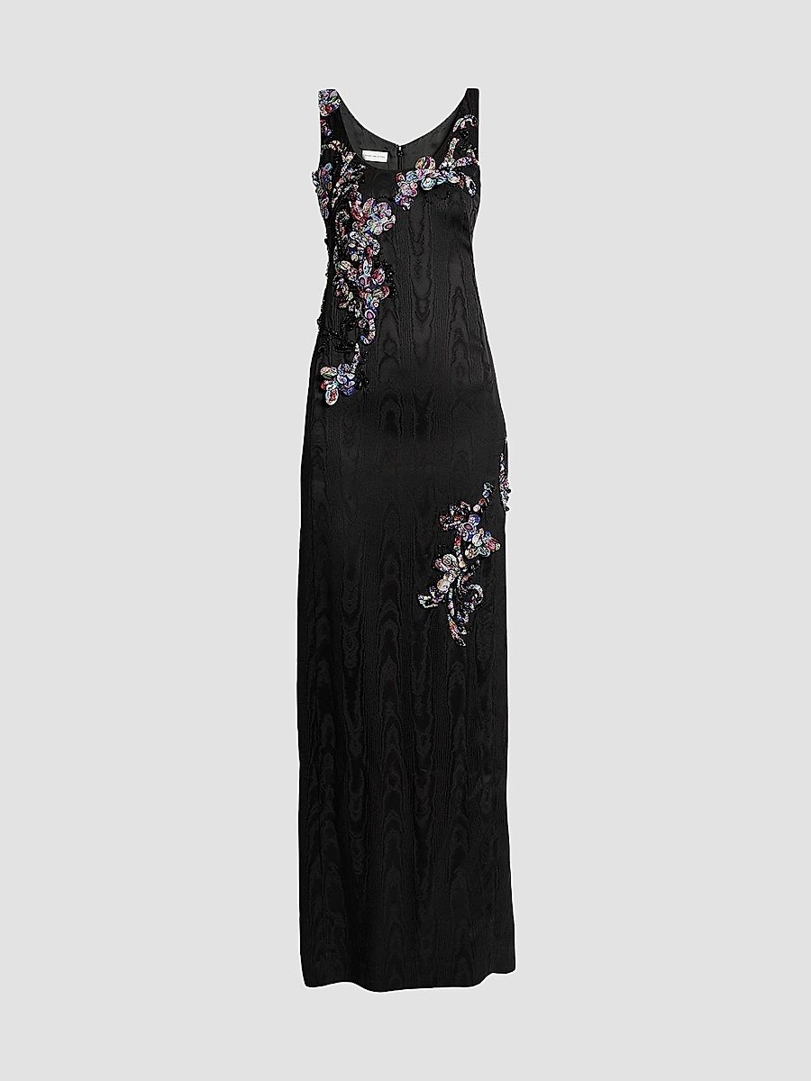 Women's Debant Embellished Maxi Dress - Black - Size 8
