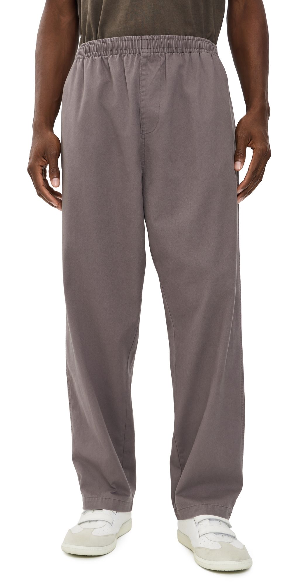 Obey Theo Easy Pants Dark Gull Faded Wash L