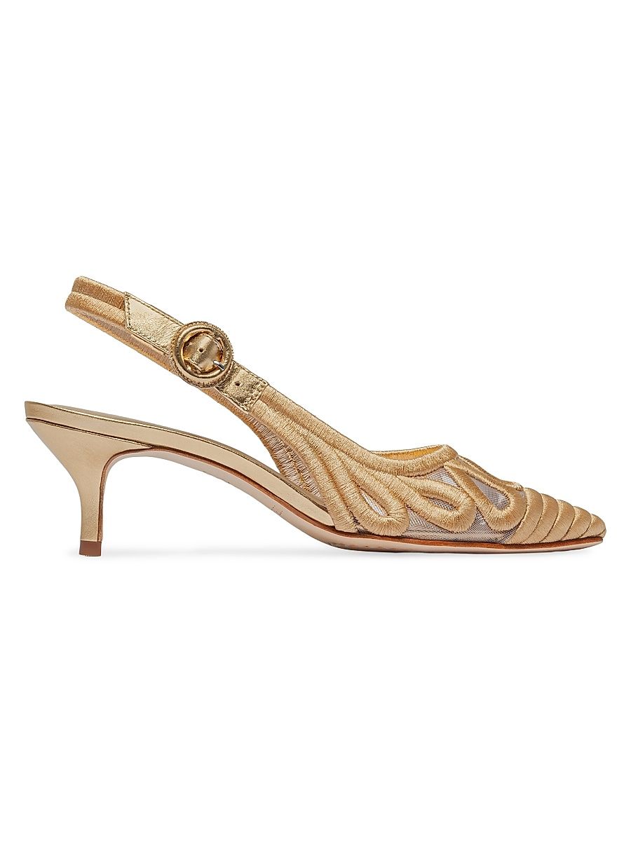 Women's Madinah Slingback Pumps - Gold - Size 11