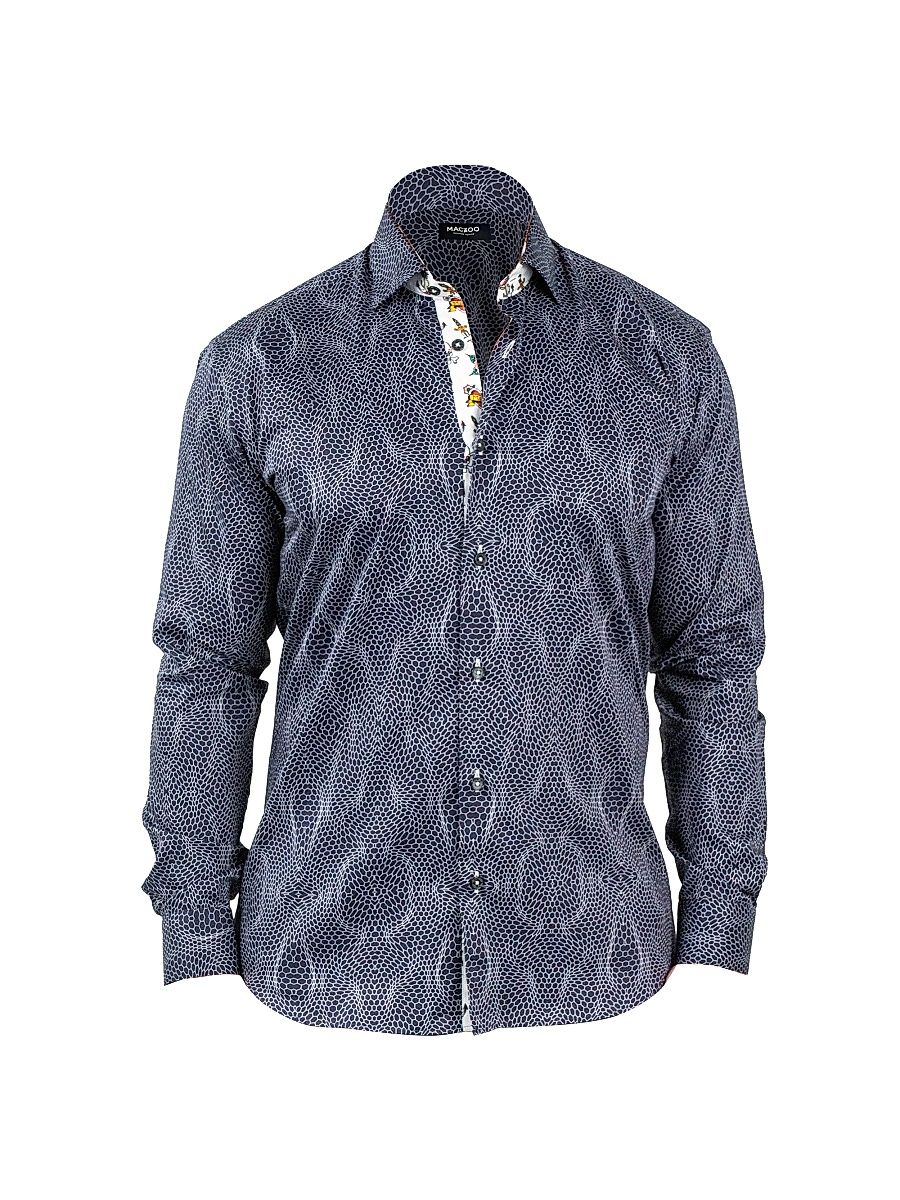 Men's Fibonacci Shirt - Blue - Size XXXXL