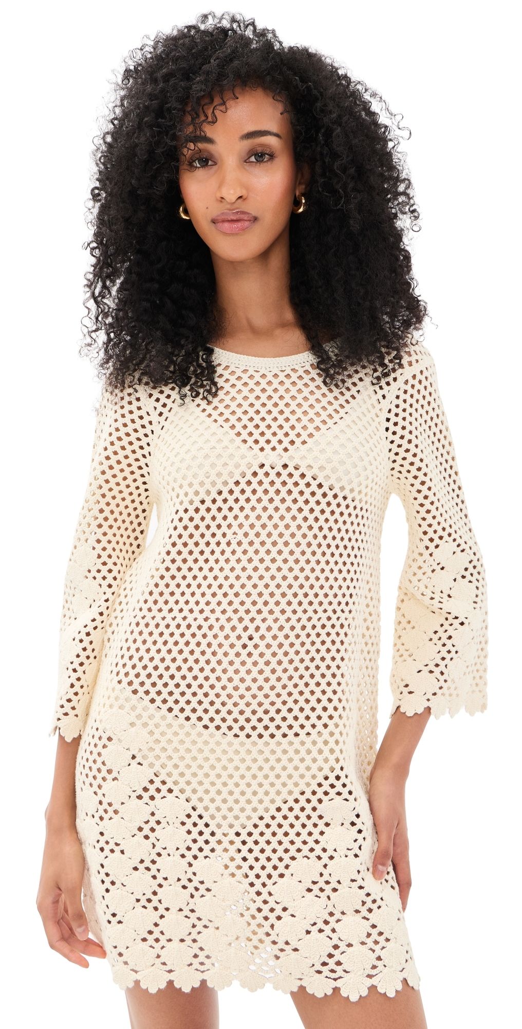 POSSE Saskia Dress Ivory L