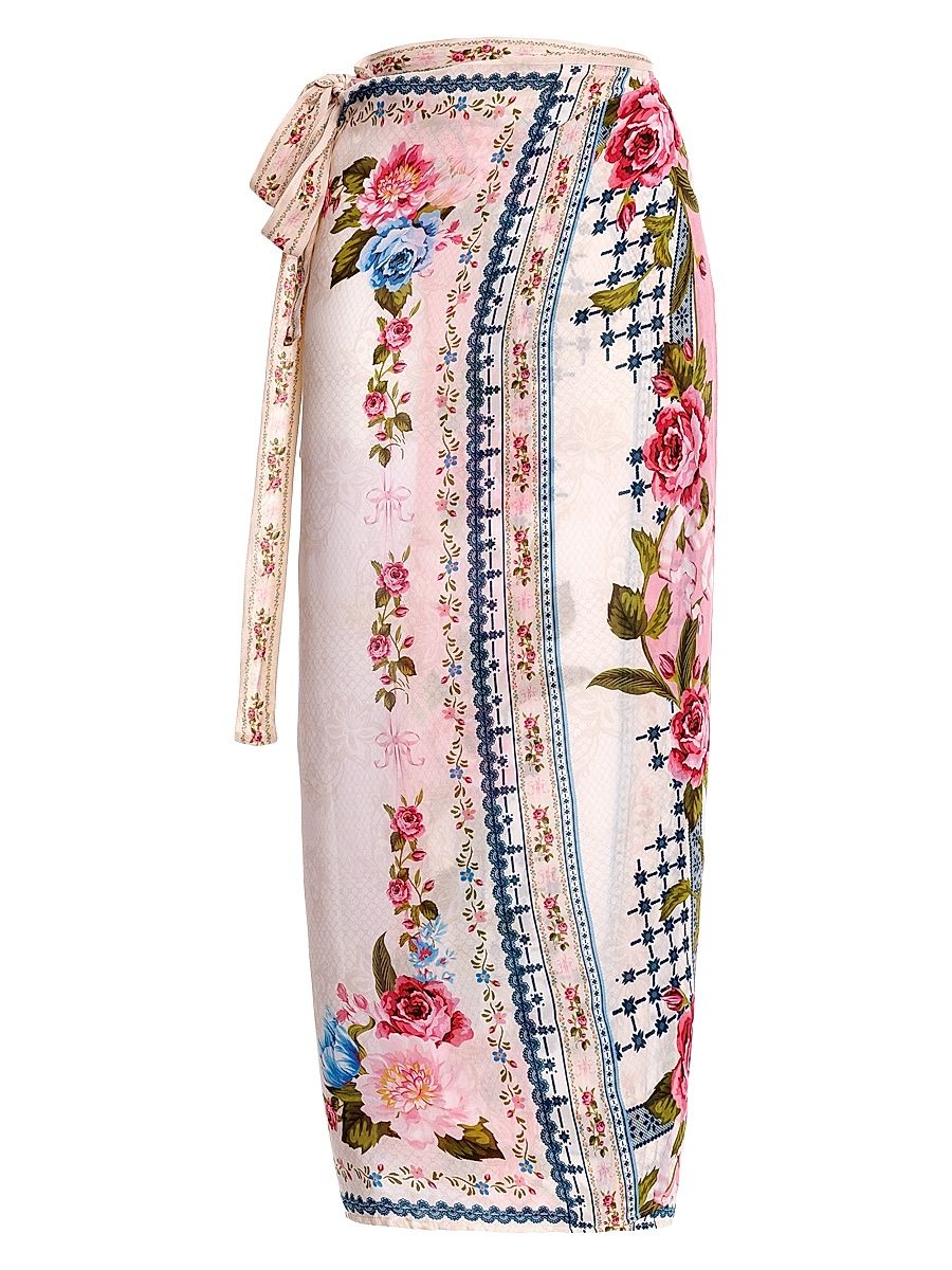 Women's Zinna Meraki Floral Pareo