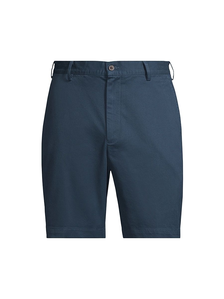 Men's Crown Pilot Twill Shorts - Washed Navy - Size 40