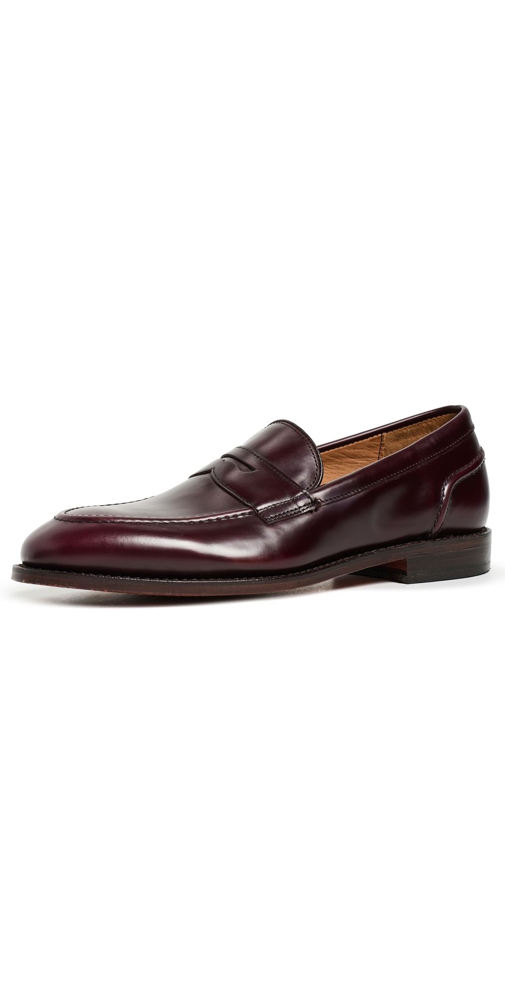 Allen Edmonds Randolph 2.0 Dress Loafers Burgundy 8