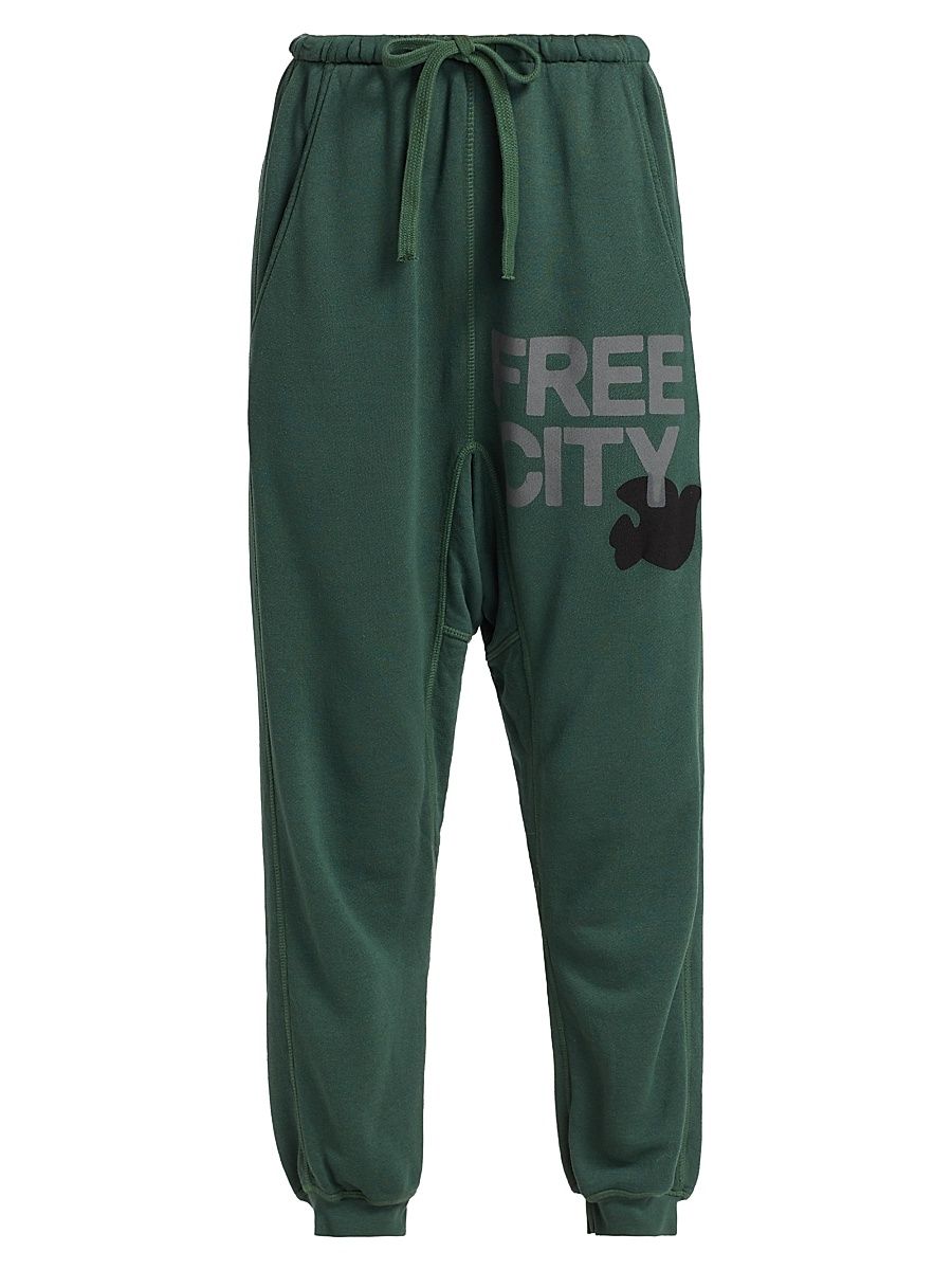 Women's Superfluff Lux Logo Sweatpants - Bush - Size Medium