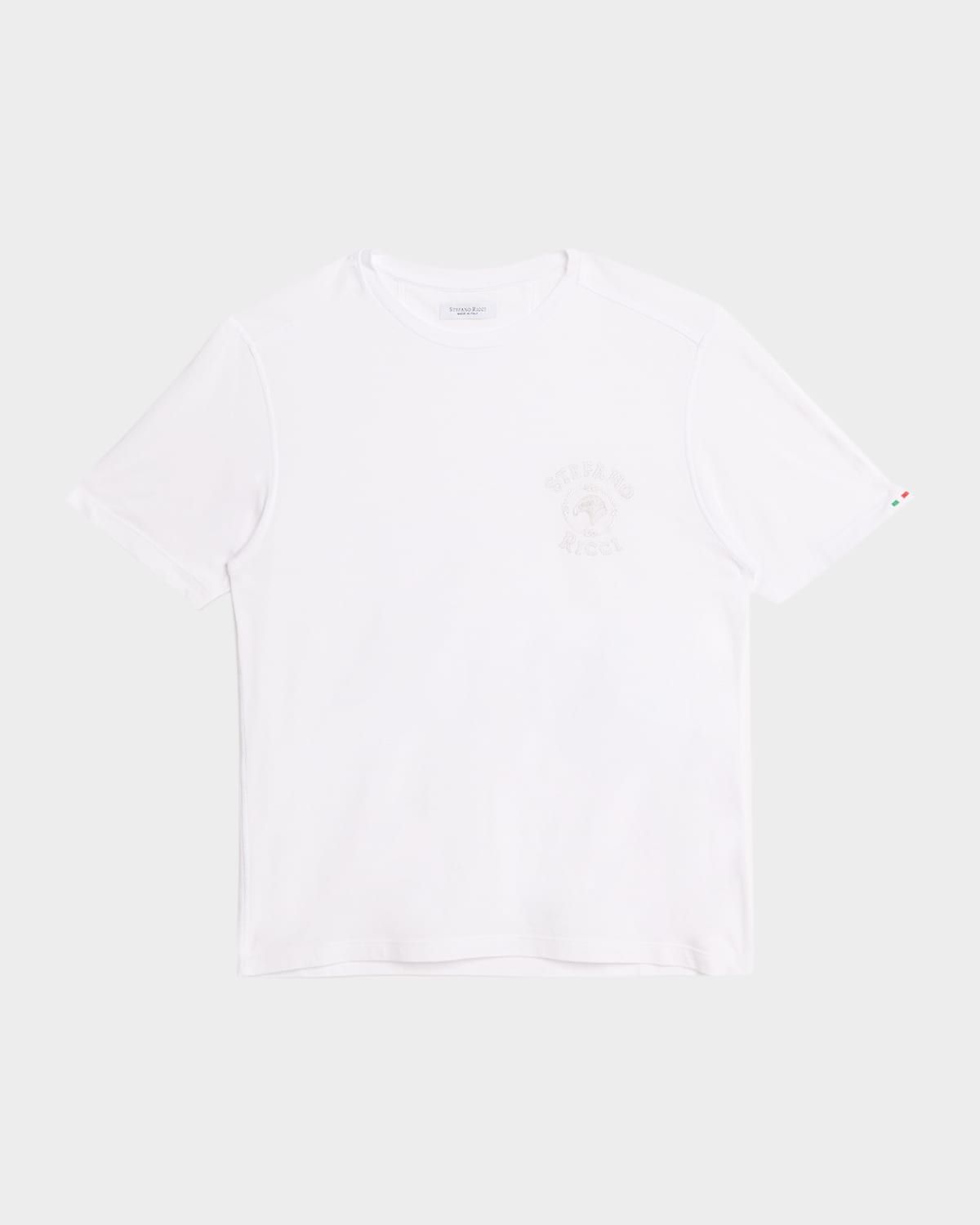 Men & apos;s Tonal Logo Crewneck T-Shirt