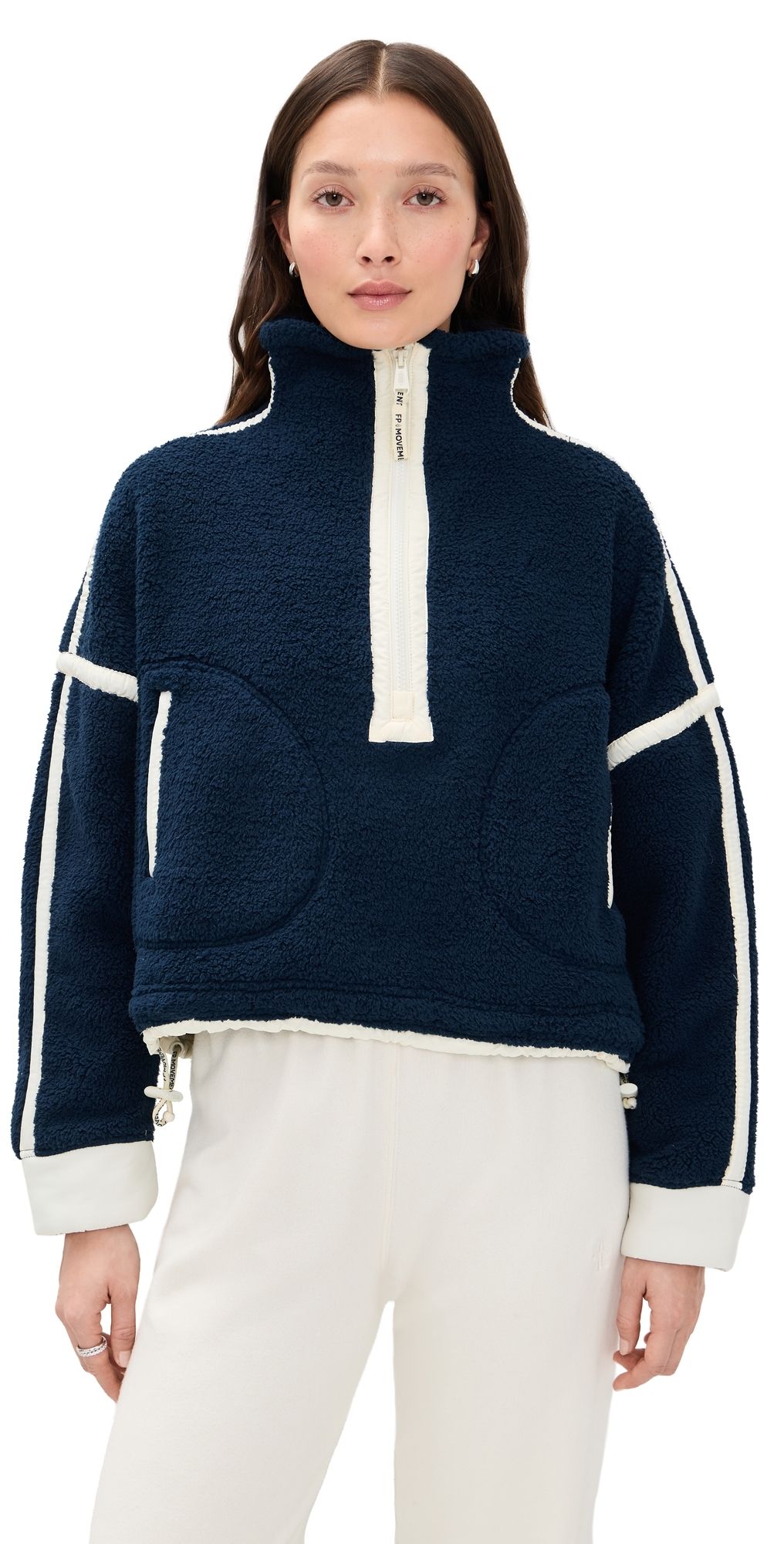 FP Movement Mountain High 1/2 Zip Navy Combo XL