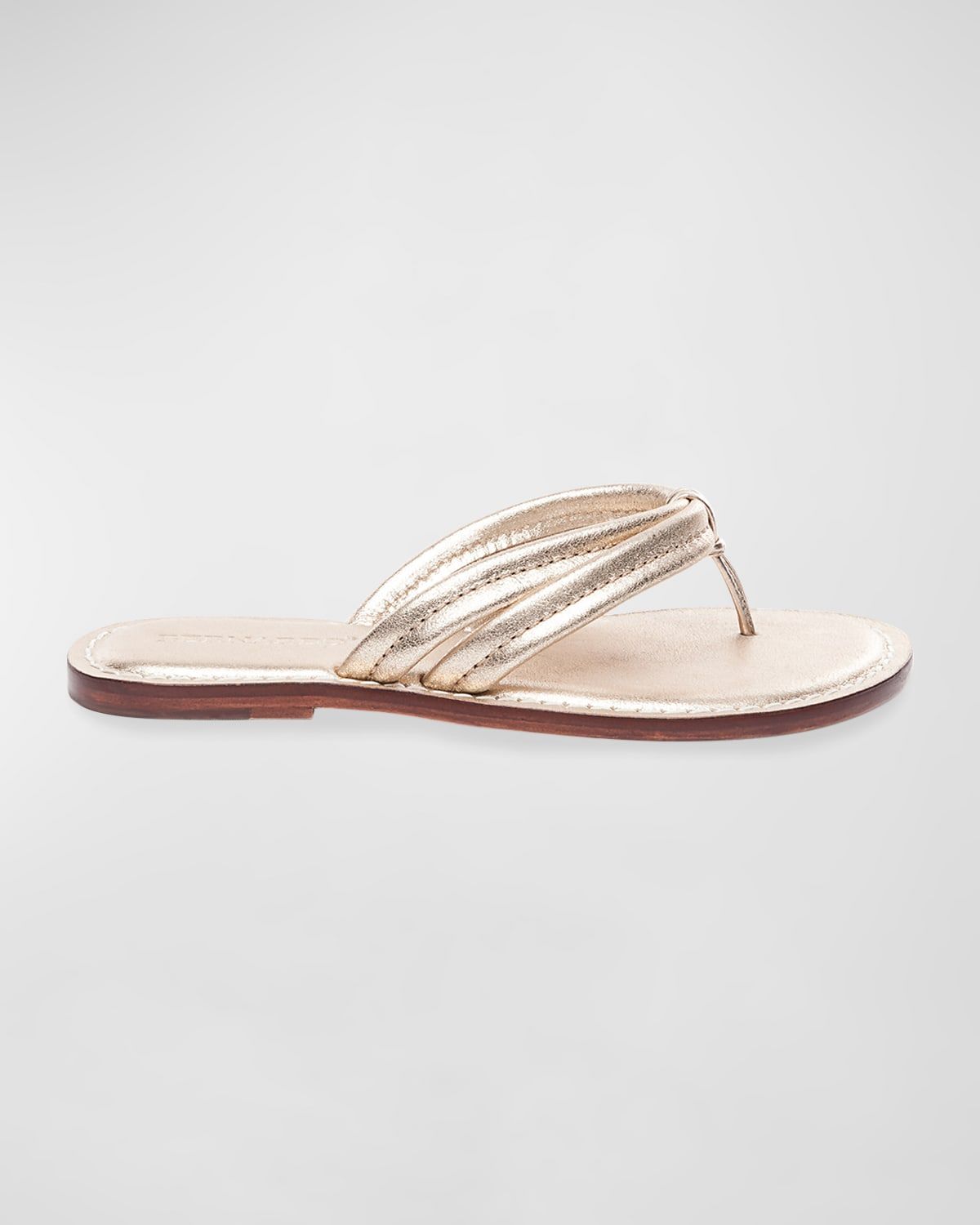 Miami Leather Slide Sandals