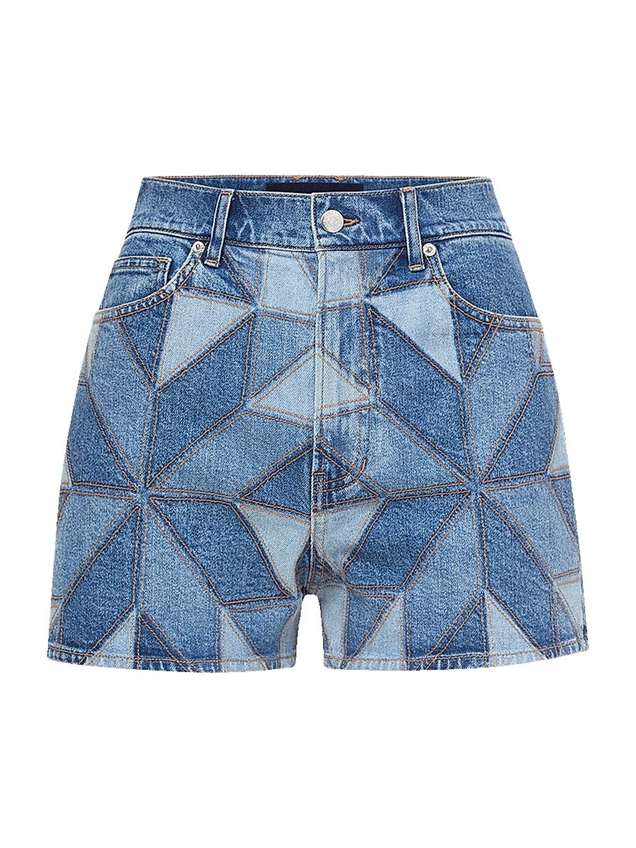 Women's Elijah Prism Denim Short - Prism Blue - Size 24