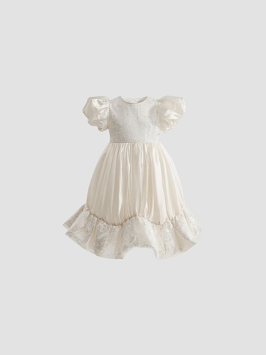 Tulleen Girl's Little Girl's & Girl's Aurora Dress - Cream - Size 5