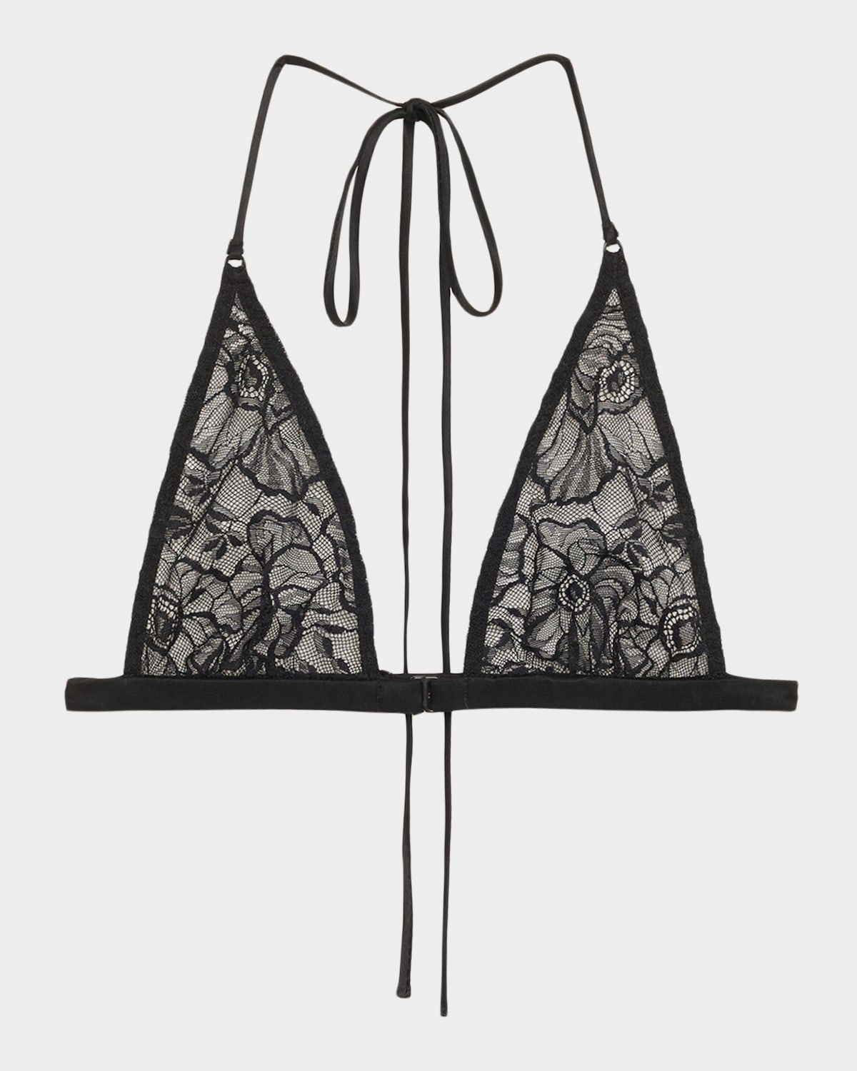 Michelia Floral Lace Soft Triangle Bra