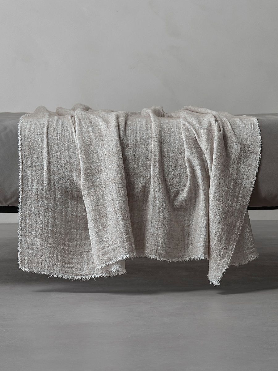 Tiub Cashmere-Silk Throw - Tisana