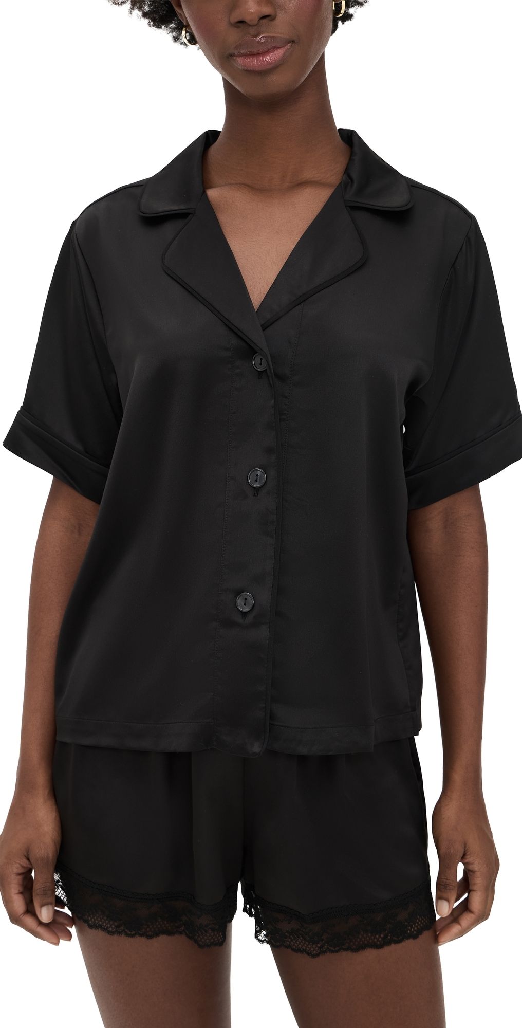 Flora Nikrooz Selena Shorts Set Black S