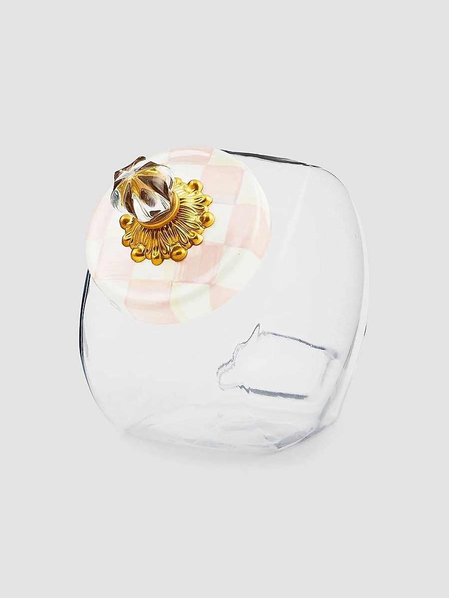 Rosy Check Sweets Jar