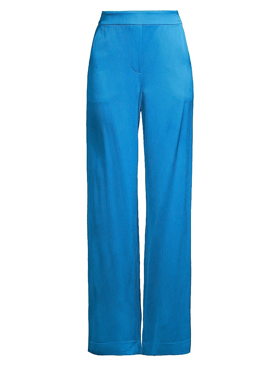 Women's Maria Wide-Leg Pants - Ocean - Size Large