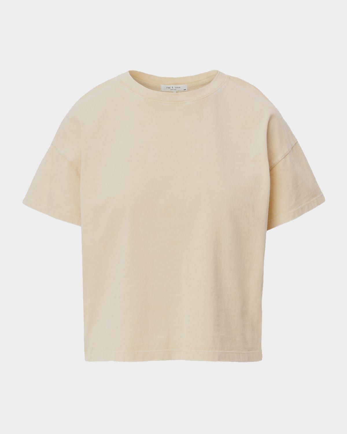 Boxy Washed Cotton Tee