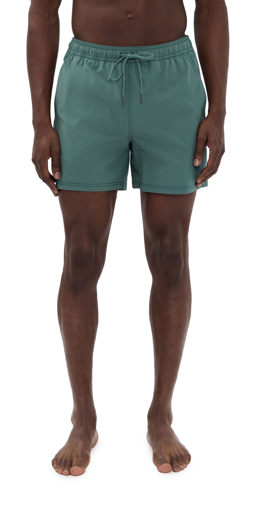 Fair Harbor The Bungalow Swim Trunks 5 seapine M