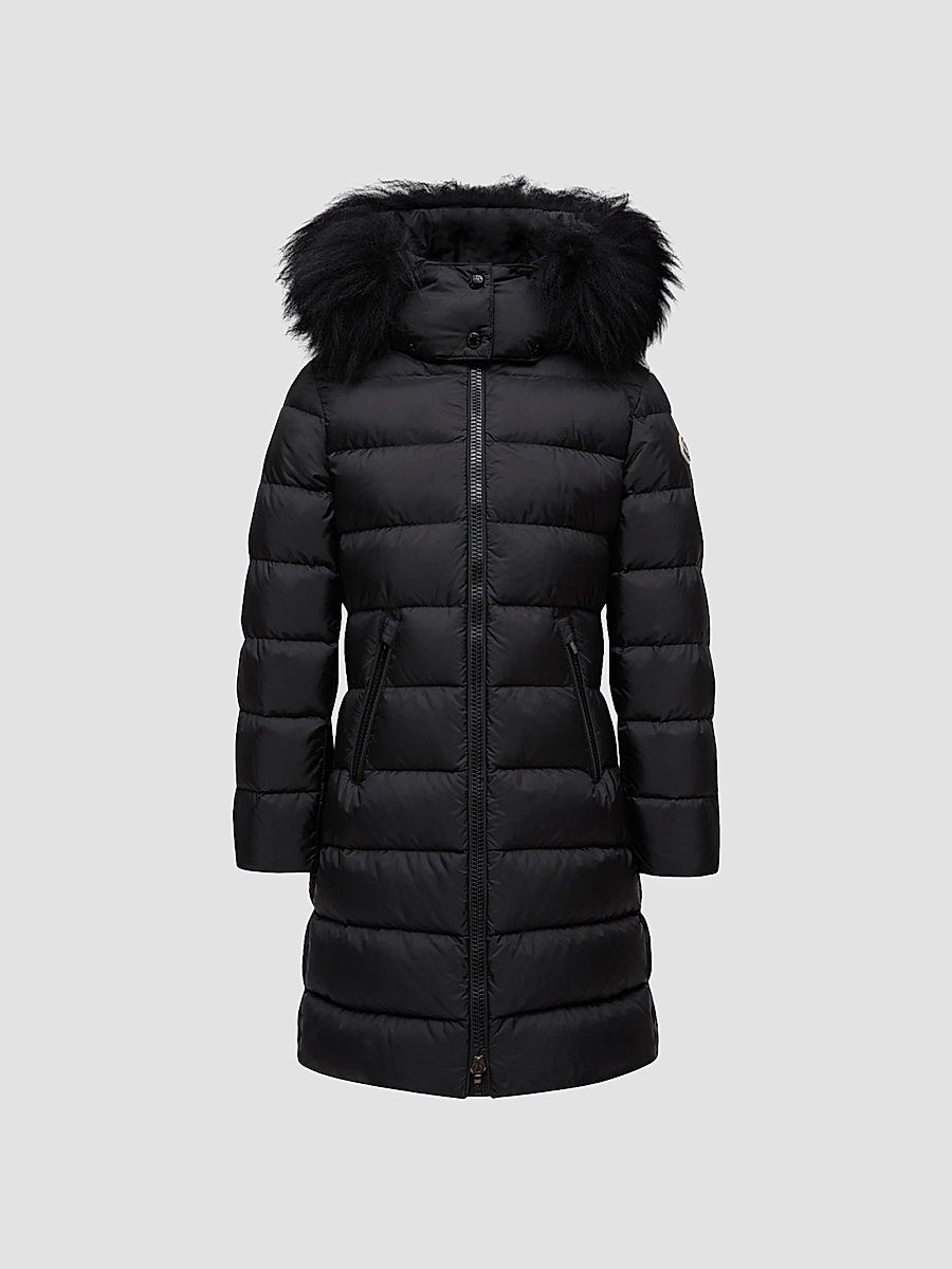 Little Girl's & Girl's Abelle Puffer Jacket - Black - Size 14