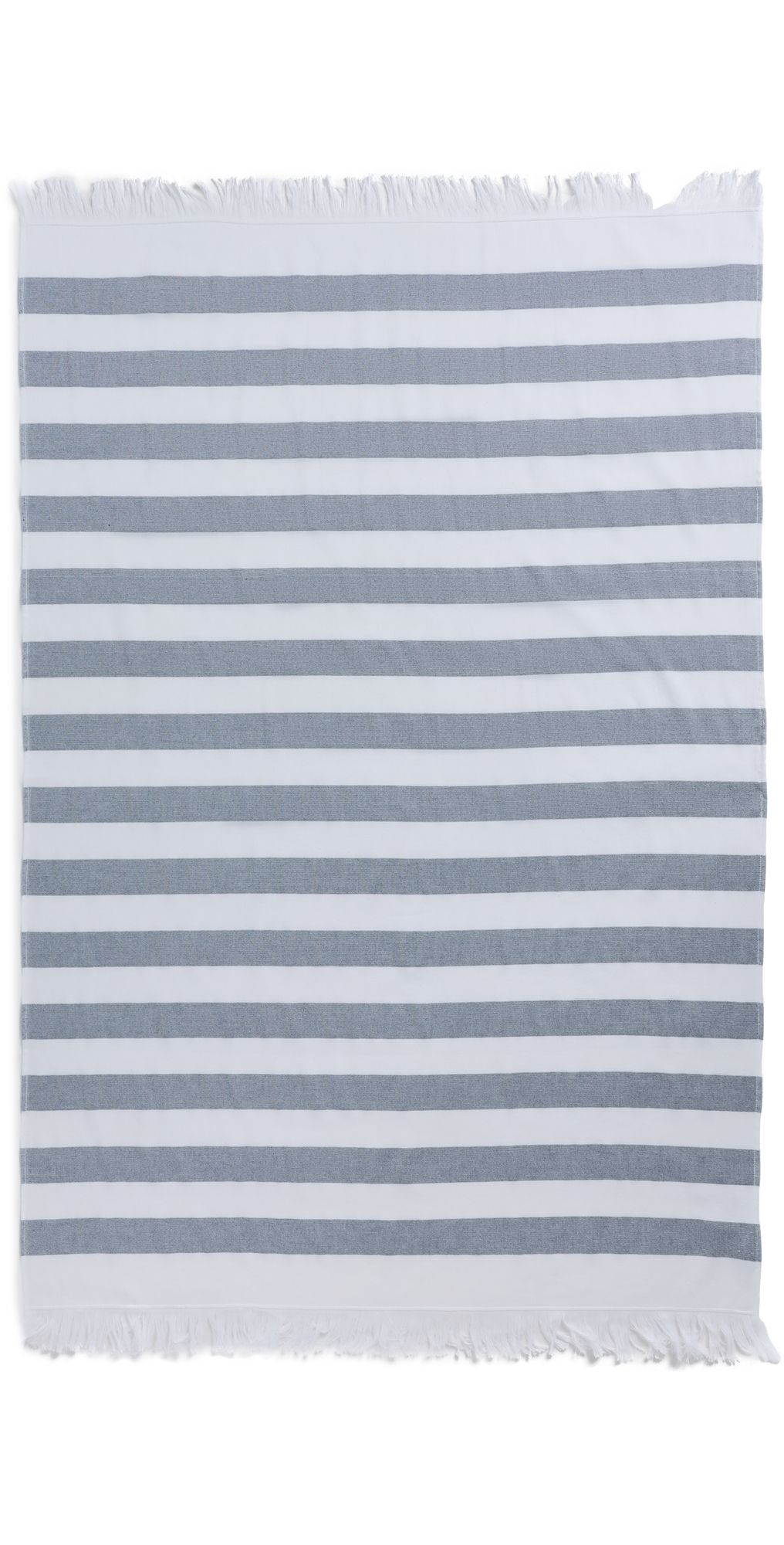 Weezie Beach Towel Coastal Navy Stripe One Size
