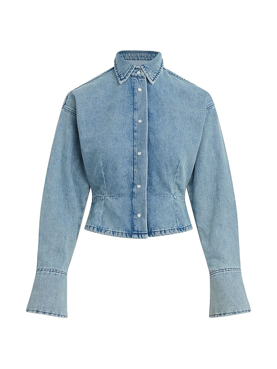 Women's The Eyes On Me Denim Shirt - Lexington - Size Small