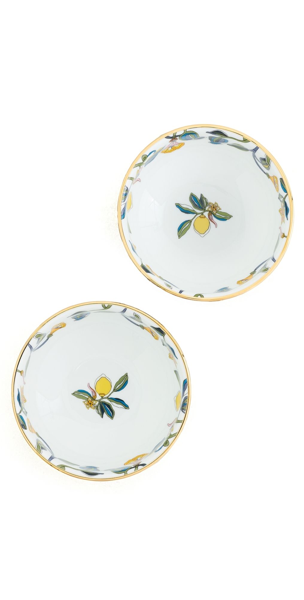 La DoubleJ Snack Bowl Set of 2 Borboni White (Fiesole) One Size