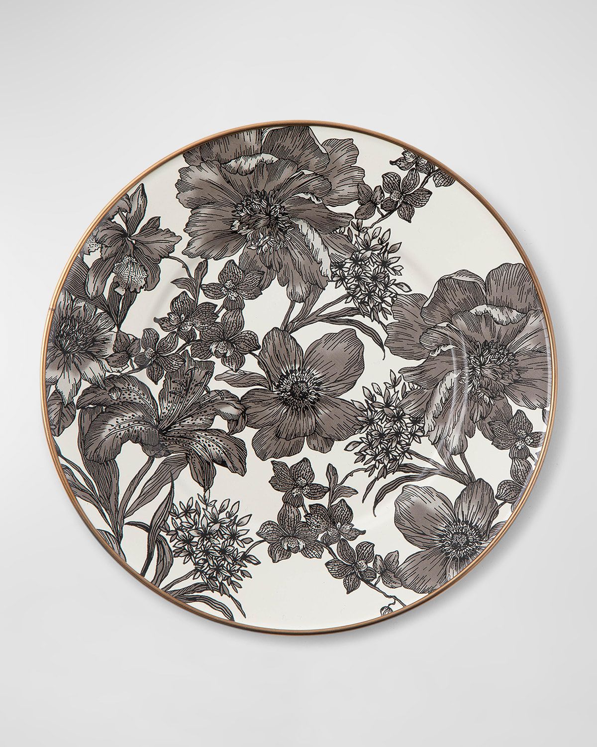 Sterling English Garden Enamel Salad Dessert Plate