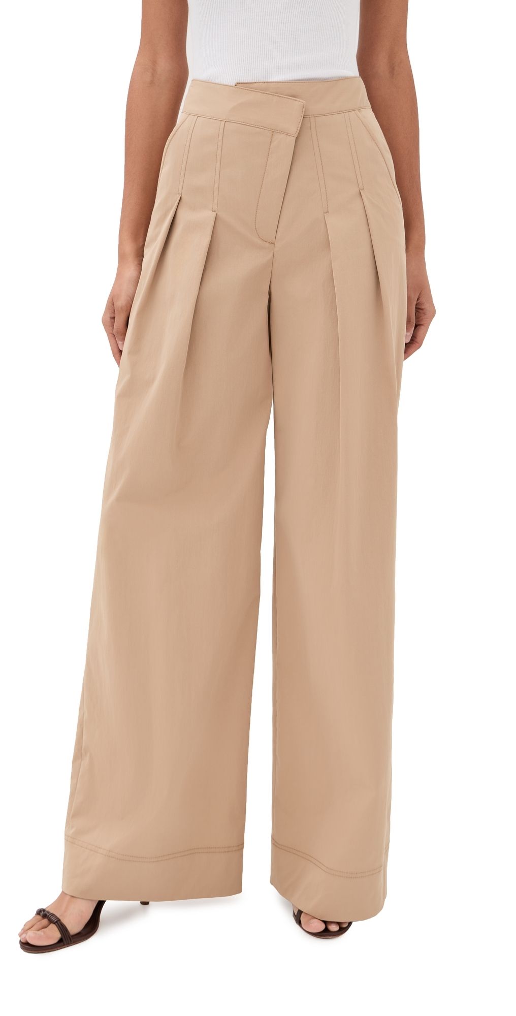 Veronica Beard Heron Pants Khaki 2