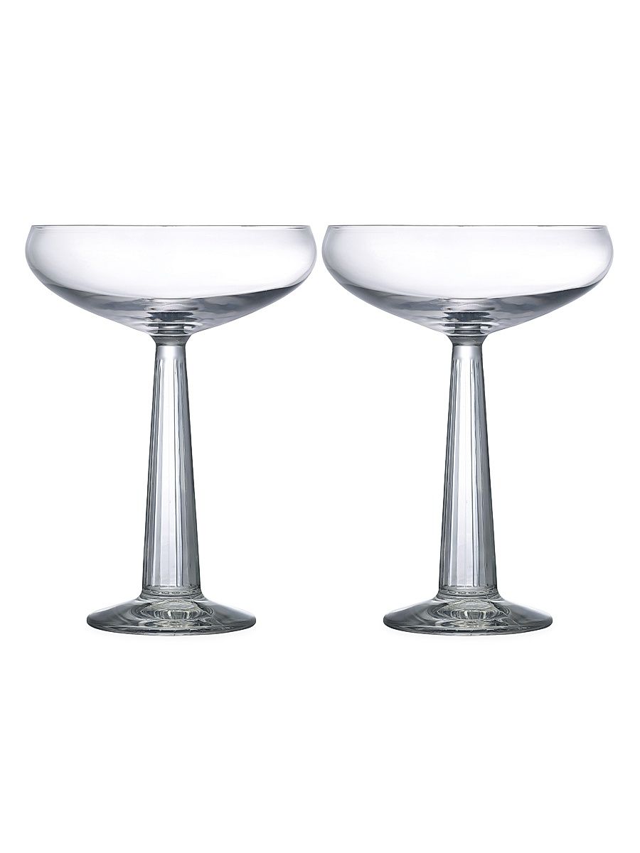 Big Top 2-Piece Coupe Glass Set