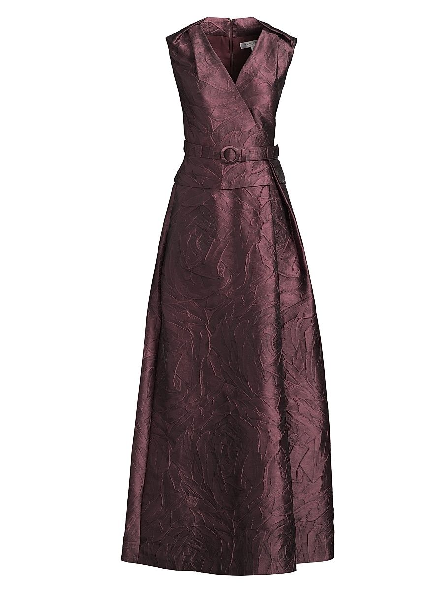 Women's Antonella Jacquard Gown - Dark Primrose - Size 12