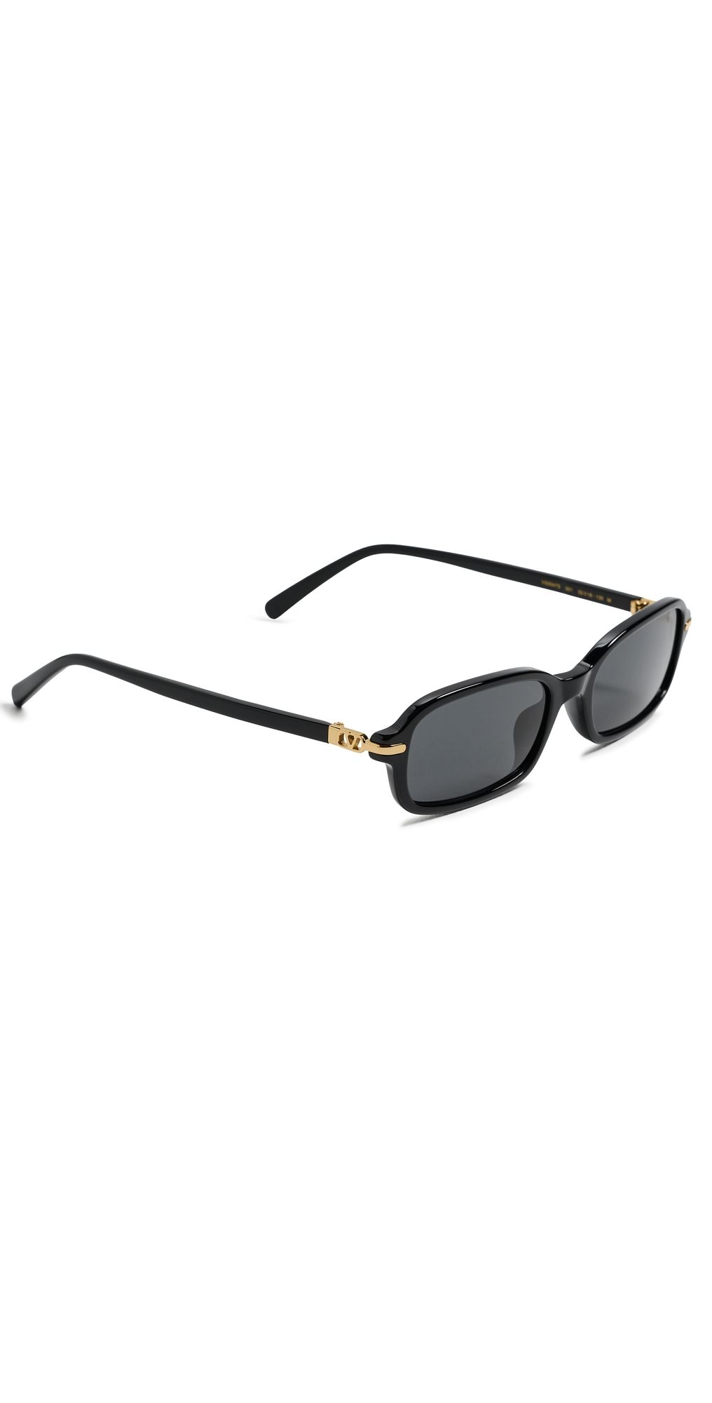 Valentino VG0047S Sunglasses Black-Black-Grey One Size