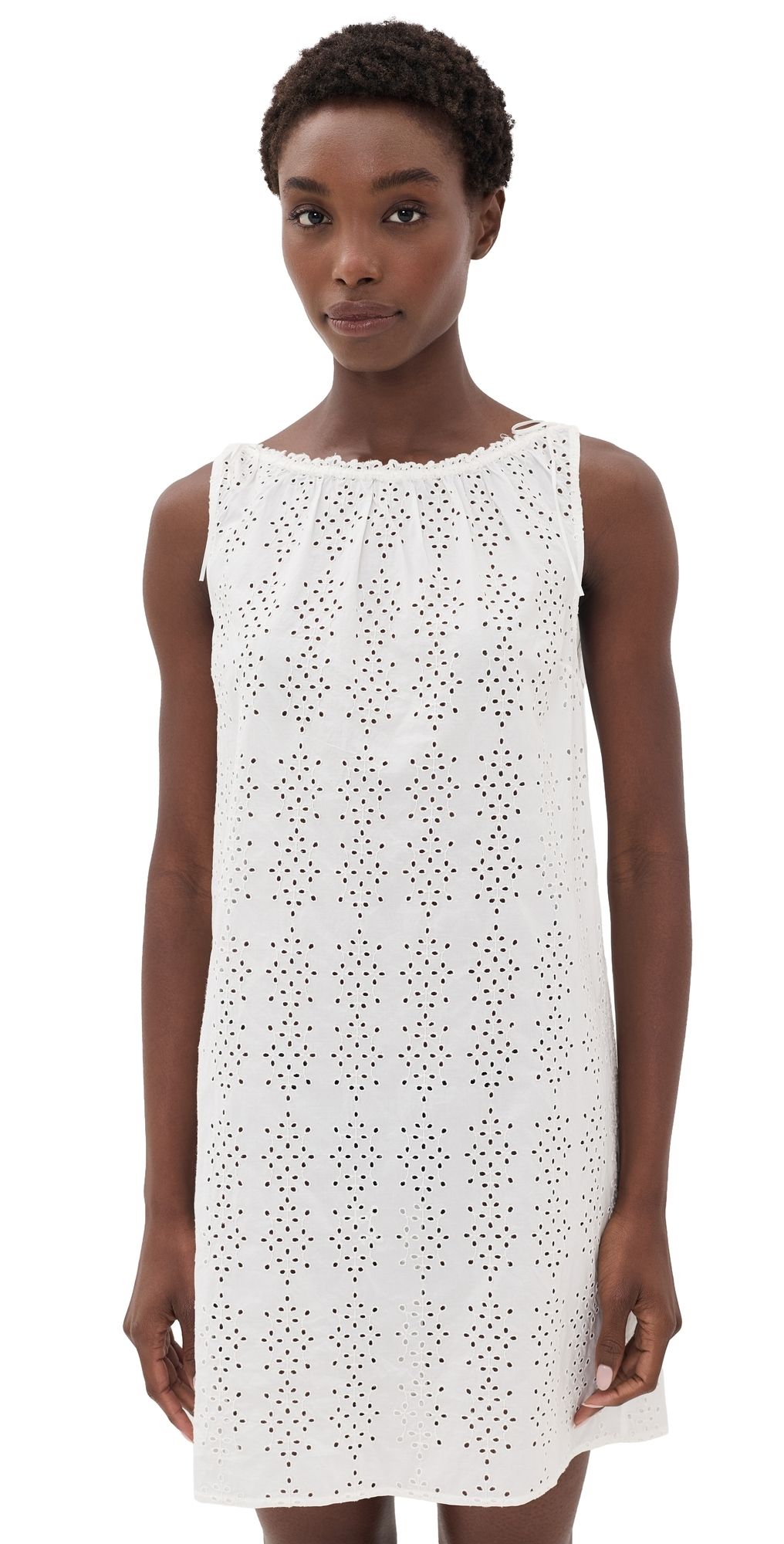 POSSE Harriet Mini Dress Vintage White XS