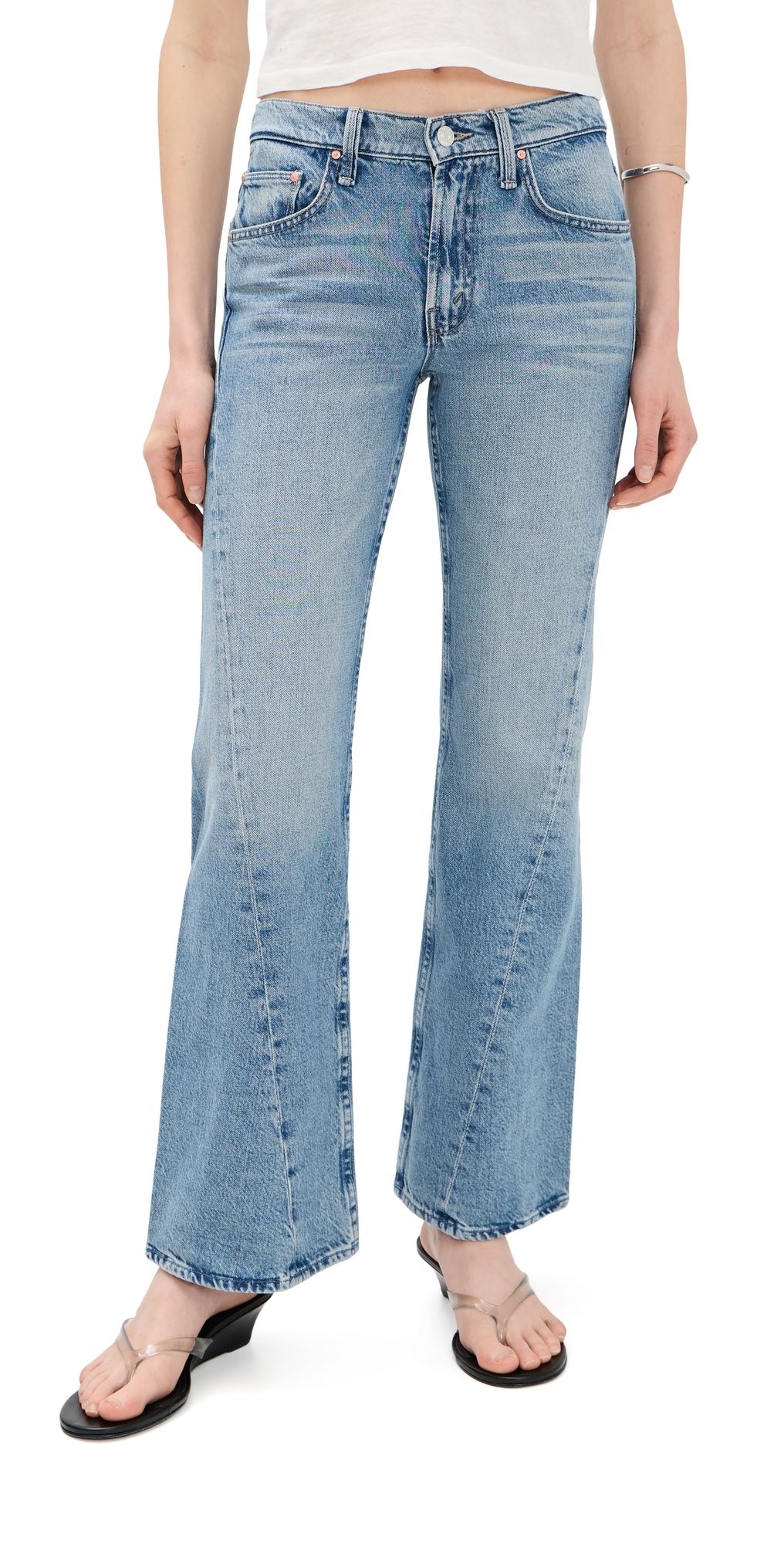 MOTHER The Bookie Twist Skimp Jeans Leap At The Chance 31